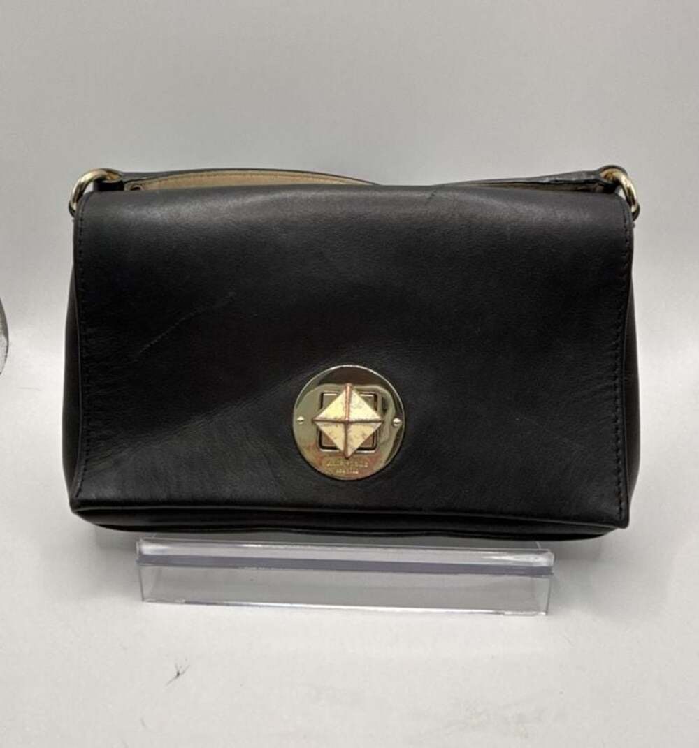 Kate Spade Brightspot Avenue Sally Black Leather Crossbody Bag